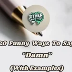 20 Funny Ways To Say “damn” (with Examples)