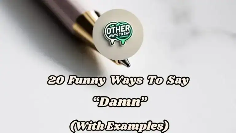 20 Funny Ways To Say “damn” (with Examples)
