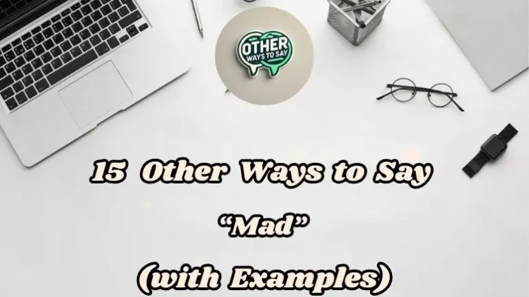 15 Other Ways To Say Mad (with Examples)